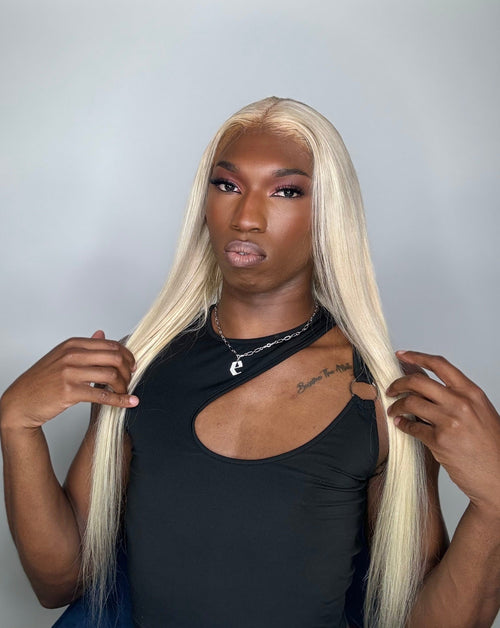 Standard Lace Front Indian Natural Straight Wig